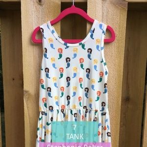 Mermaid tank style Dot Dot Smile dress